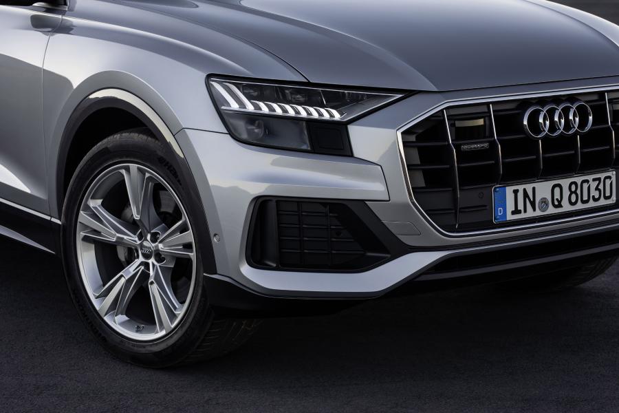 Детали экстерьера Audi Q8 50 TDI Quattro 2018 года  (WW) (фото 5 из 25)